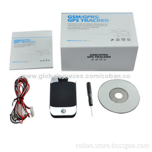 2014 New GPS303 Car/Motorcycle Trackers with FCC/CE Marks, One Year Warranty